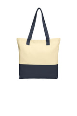 Port Authority® Colorblock Cotton Tote
