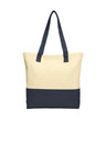 Port Authority® Colorblock Cotton Tote
