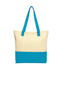 Port Authority® Colorblock Cotton Tote