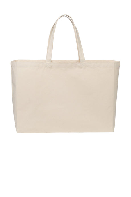 Port Authority® Cotton Canvas Jumbo Tote