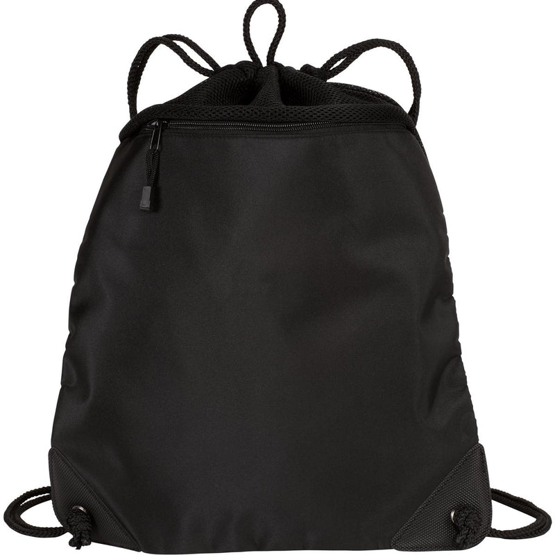 Port Authority® Cinch Pack with Mesh Trim