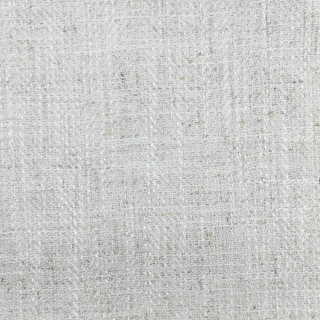 Bishop Linen Blend Fabric - Natural Solid, 55" Width (1 Yard)