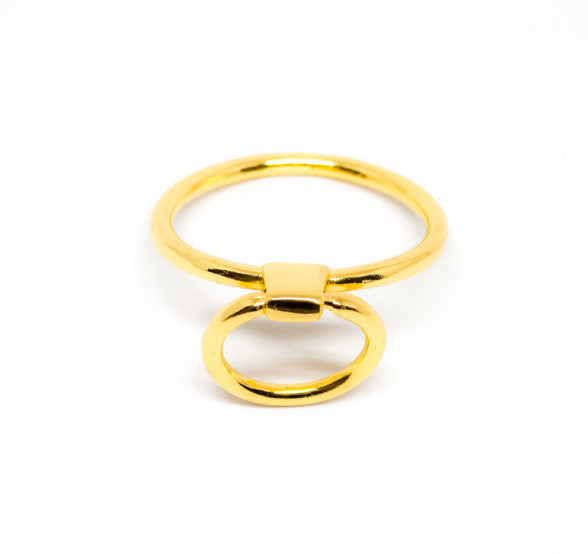 Gold Binding Buckle 2"