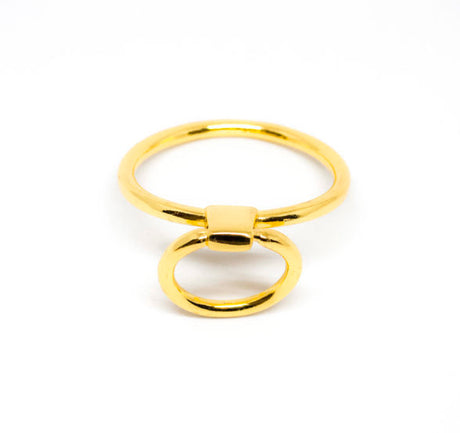 Gold Binding Buckle 2"