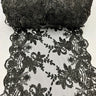 Sequin Lace Luxurious Fabric with Embroideries on Mesh by the Yard – Dresses, Gowns & Special Occasions 20" Width