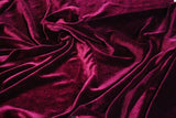 1 Yard Premium Silk Rayon Velvet Fabric Luxurious Soft Texture for Apparel and Upholstery 45 Inch Width
