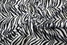 Velboa Faux Fur Polyester Fabric - White Black Zebra, White Black Cow, Gold Leopard, 60" Width (1 Yard)