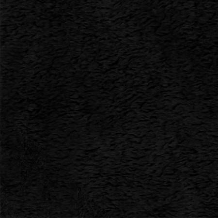 Black Solid Minky Fabric,