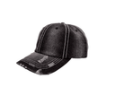 Jean Cap Cotton Polyester Fabric - Black Denim Jean, Adjustable (One Size)
