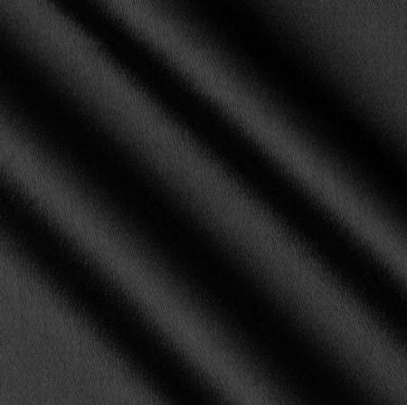 Black Crepe Back Satin Fabric,