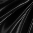 Black Poly Satin Fabric
