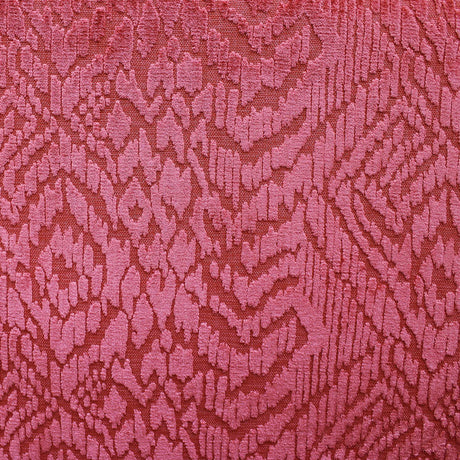 Blane Chenille Fabric - All Over Tribal Pattern, Linen Look, 56" Width (1 Yard)