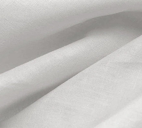 100 Percent Cotton Muslin Fabric - Bleached White, 60" Wide (Yards)