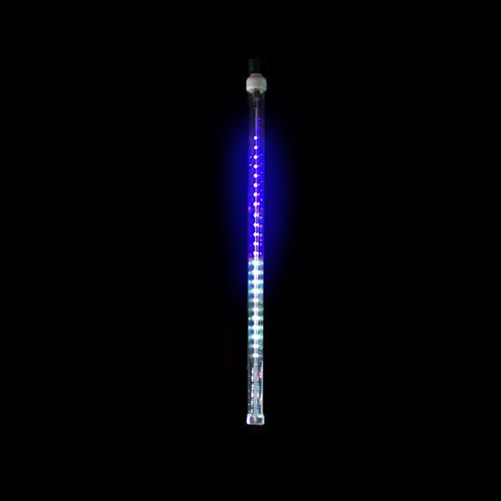 24" LED Snowfall Tube - Blue/Pure White
