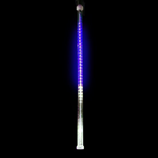 36" LED Snowfall Tube - Blue/Pure White