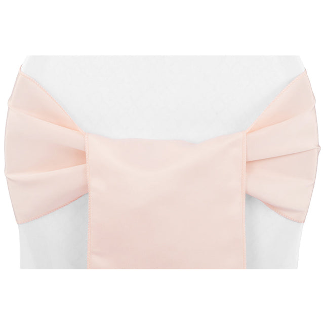 (12 Pack ) Blush Bridal Satin Sash
