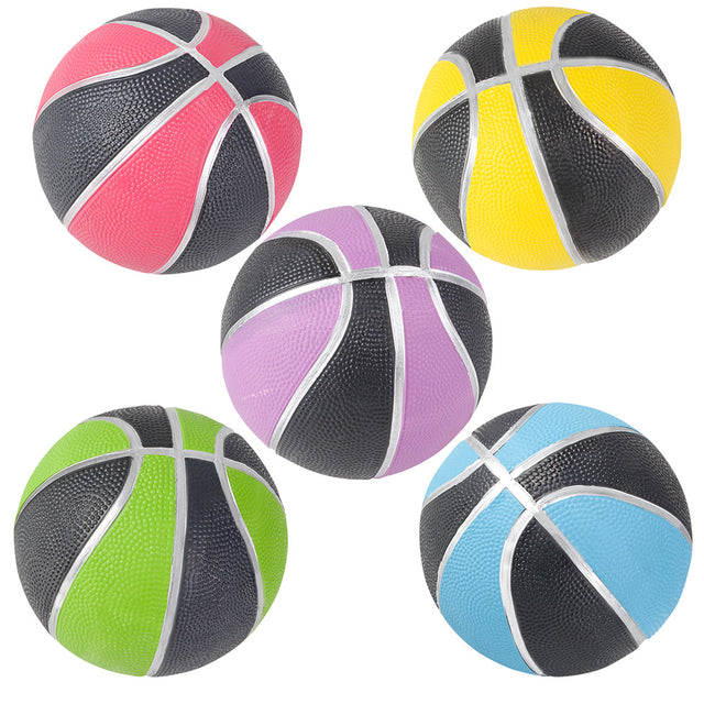 Micro Basketball Mix 5" Neon/Black