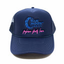 Fashion Trucker Hat - Dark Navy Mesh Back, Snap Closure (1 Piece)