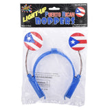 Light-Up Puerto Rican Flag Boppers (1 DZ)