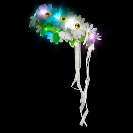 Light-Up Flower Halo
