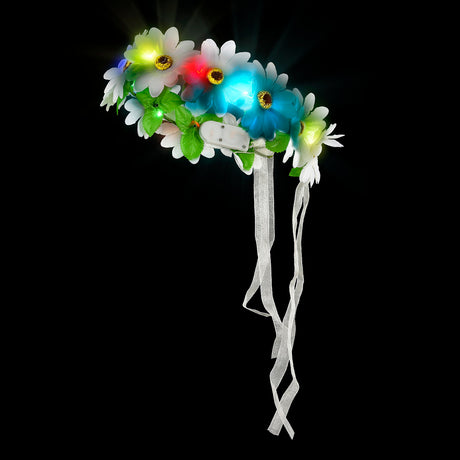 Light-Up Flower Halo