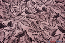 Bohemian Paradise Polyester Fabric - Tropical Banana Leaf Print, 58/60" Width, 3 Colors (1 Yard)
