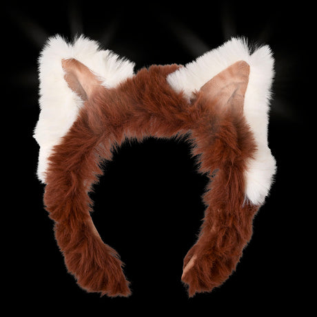 Light-Up Plush Red Panda Headband