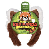 Light-Up Plush Red Panda Headband