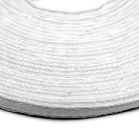 White Fabric Covered Boning - 0.25"