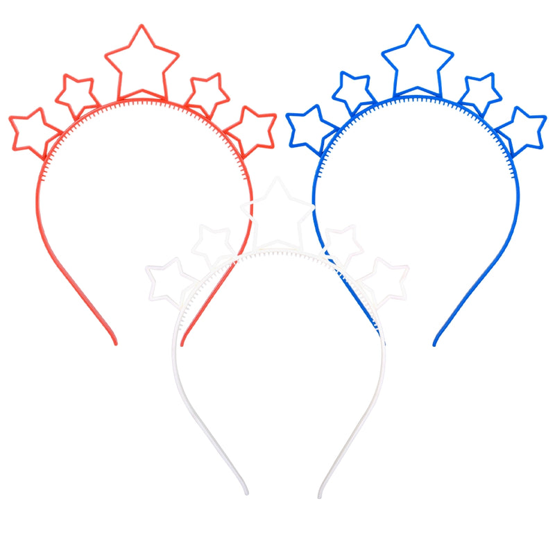 Patriotic Star Headband (1 DZ)