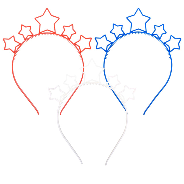 Patriotic Star Headband (1 DZ)
