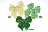 Sequin Beaded Bow 4 x 4
