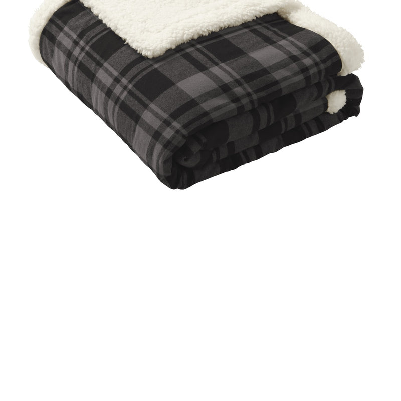 Port Authority ® Flannel Sherpa Blanket