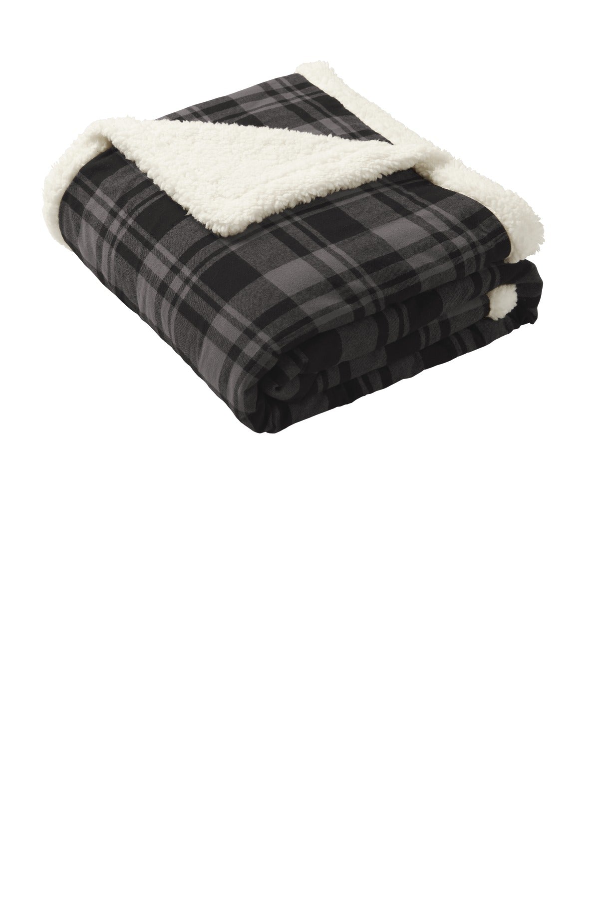 Port Authority ® Flannel Sherpa Blanket