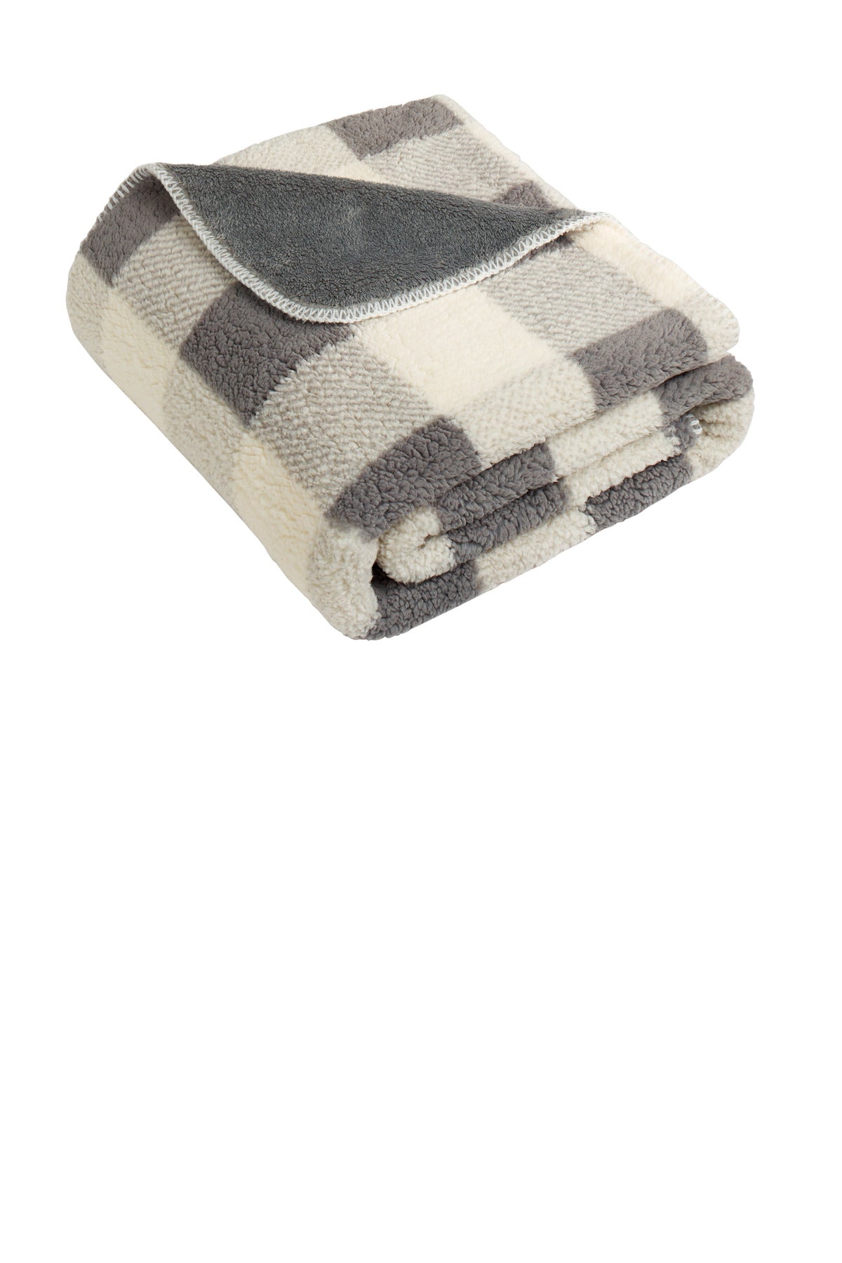 Port Authority® Double-Sided Sherpa/Plush Blanket