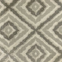 Brandis Fabric Diamond Jacquard Velvet Fabric - Ebony, Linen Look, 57" Width (1 Yard)