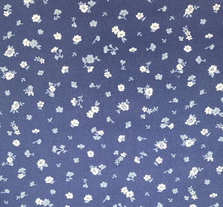Brushed DTY Navy Fabric Soft Polyester Knit, 58/59" Wide Warm & Moisture Wicking Apparel Fabric 1 Yard
