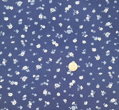 Brushed DTY Navy Fabric Soft Polyester Knit, 58/59" Wide Warm & Moisture Wicking Apparel Fabric 1 Yard