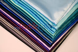 Bridal Satin Polyester Fabric - Shiny Solid, 58/60" Width, Multiple Colors (Yards, Bolts, Sample Swatches)