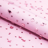 Rhinestone Stretch Mesh Fabric