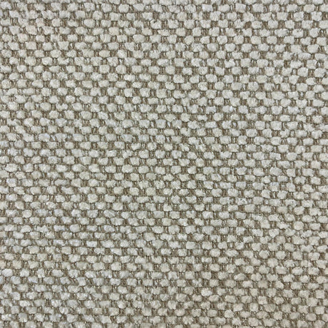 Bronx Two Tone Woven Chenille Fabric - Ivory, Beige, Pewter, Gray, Silver, 56" Width (1 Yard)