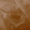 1 Yard Sparkle Crystal Sheer Organza Fabric, 60? Wide Shiny 100% Polyester Fabric for Fashion, Crafts, Decorations