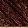 Rose Floral Jacquard Satin Fabric by the Yard 59/60″ Width