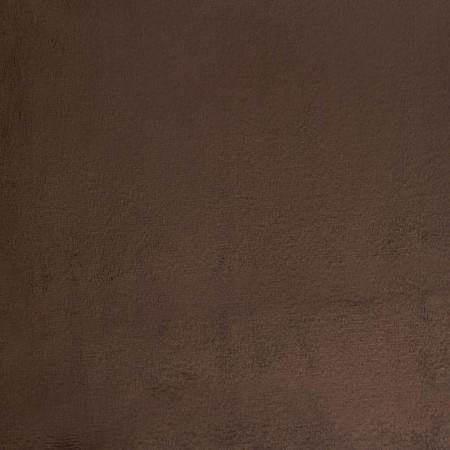 Brown Solid Minky Fabric, Default Title
