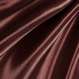 Brown Poly Satin Fabric,
