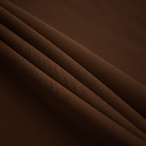Brown Polyester Poplin (60″) Fabric,