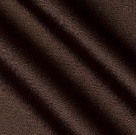 Brown Crepe Back Satin Fabric,