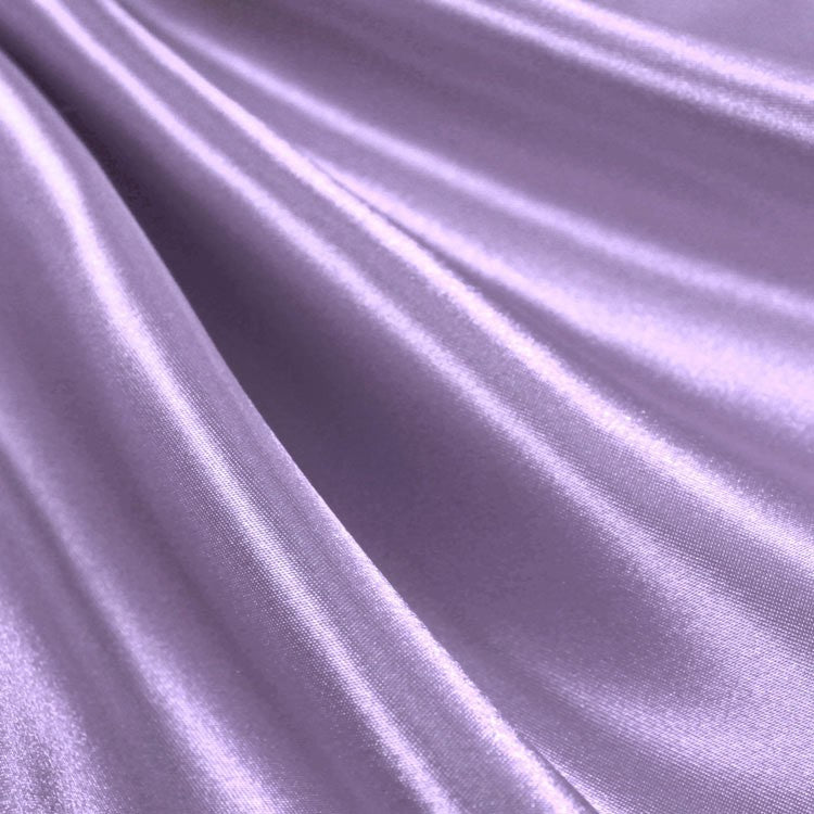 Lavender Bridal Satin Fabric,