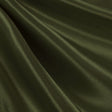 Olive Green Bridal Satin Fabric,