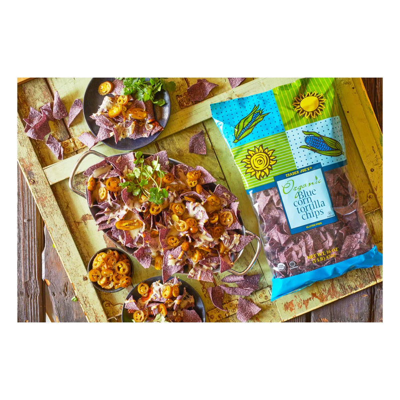 Trader Joe’s Organic Blue Corn Tortilla Chips 16 Oz